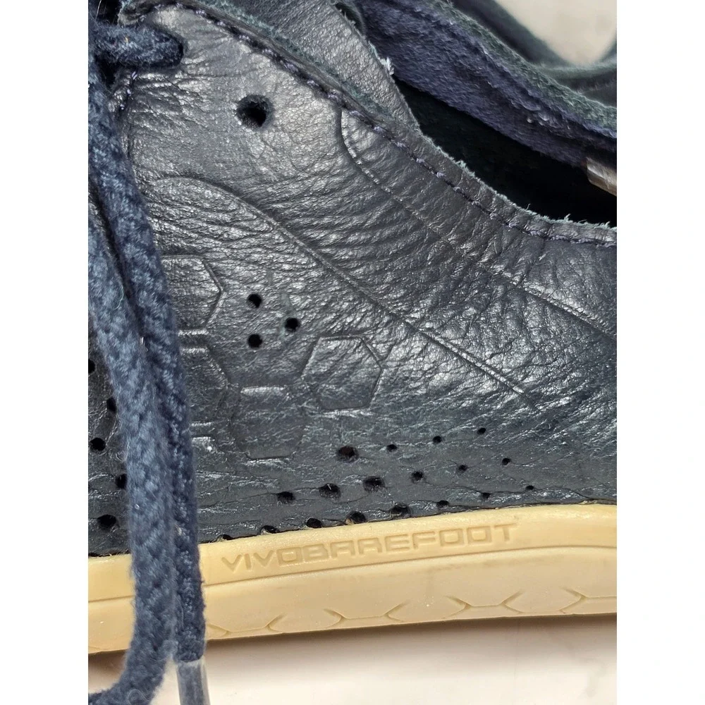 Vivobarefoot Primus Lux Indigo Leather Barefoot Shoes Minimalist Men's EU41/US8